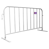 Crowd Control Barrier Ezi 2.2m Flat Foot