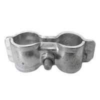 Gate Hinge Clamp 25/25 Pitch 57mm