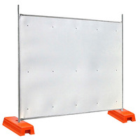 Plastic Sheet Temporary Fencing Panel 2.4m