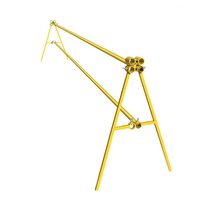 A Frame Barricade Stand 2 Way HD Yellow
